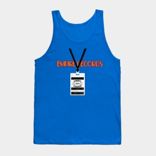 Empire Records Employee Badge - Blank Tank Top